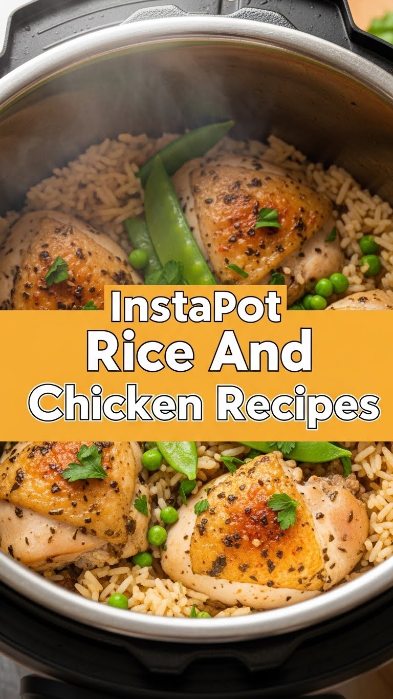 Instapot Rice And Chicken Recipes