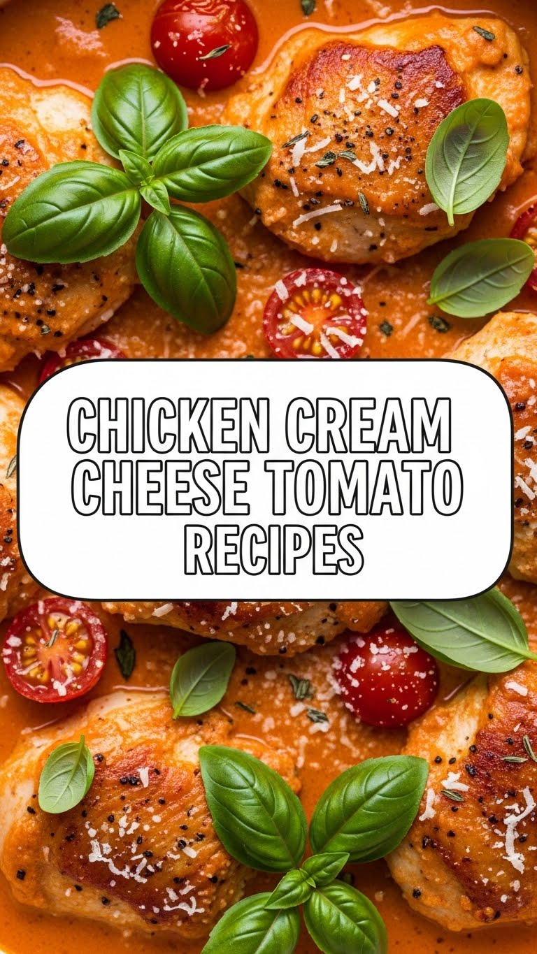 Chicken Cream Cheese Tomato Recipes