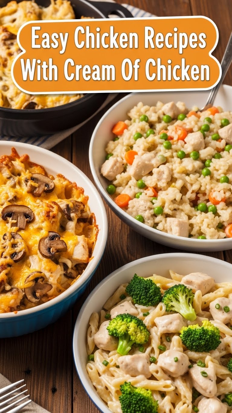Easy Chicken Recipes With Cream Of Chicken