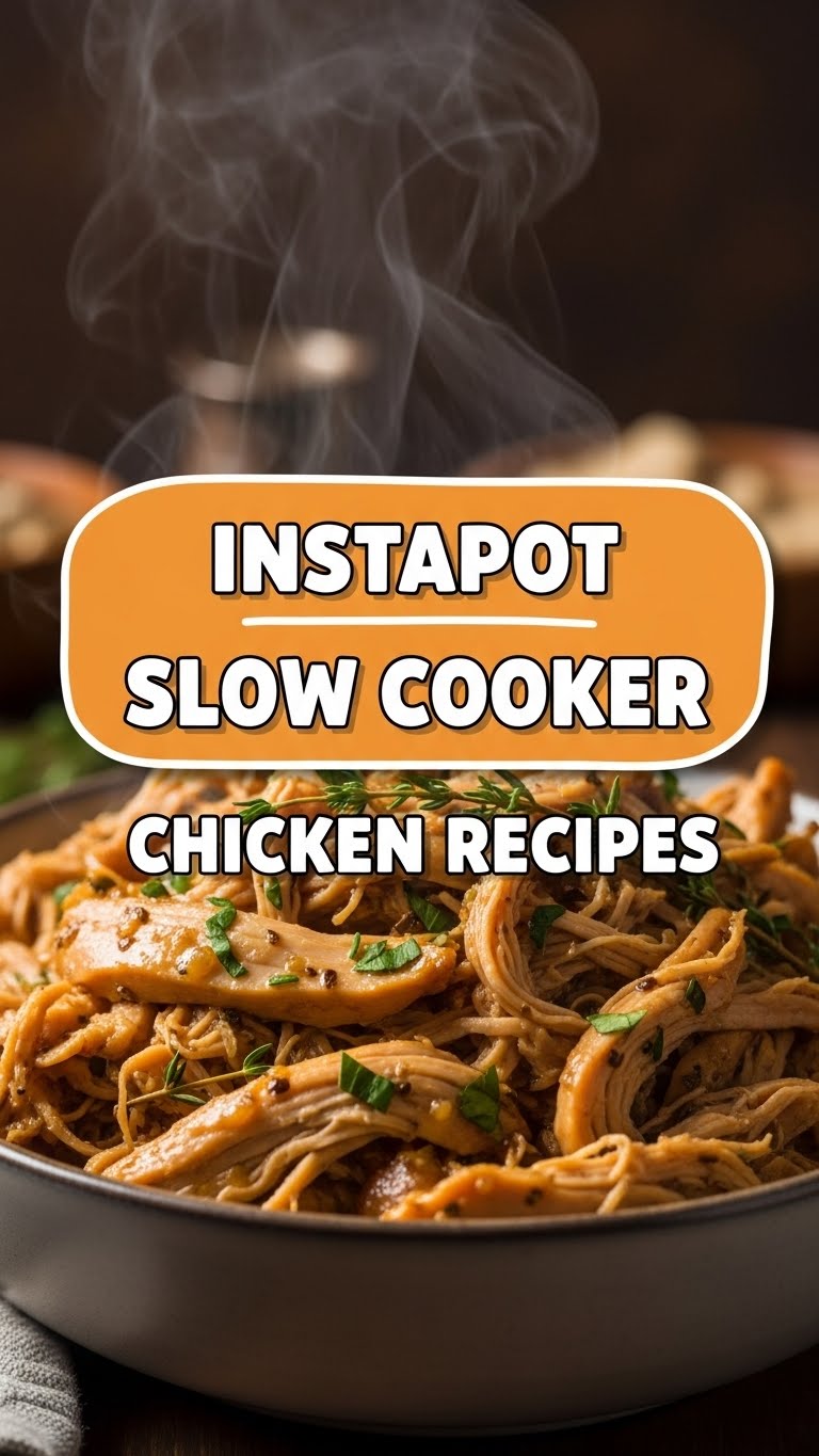 Instapot Slow Cooker Chicken Recipes