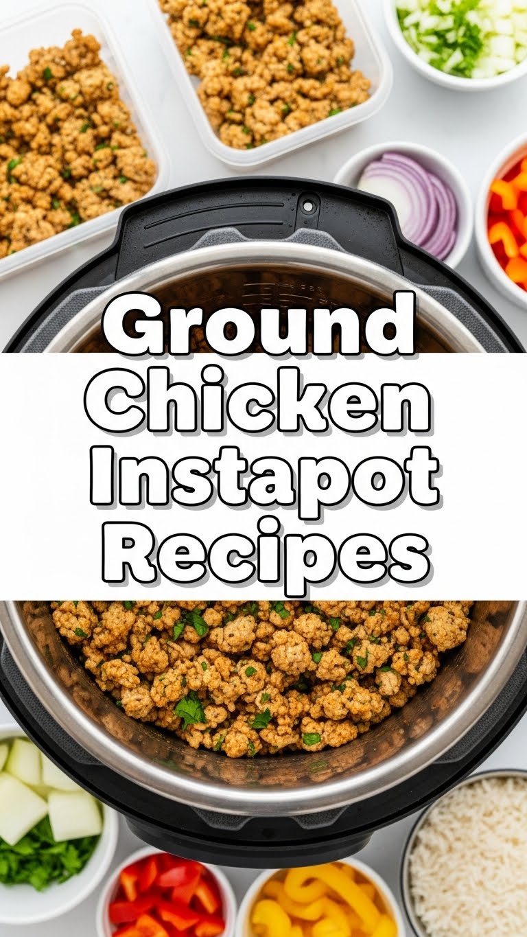 Ground Chicken Instapot Recipes