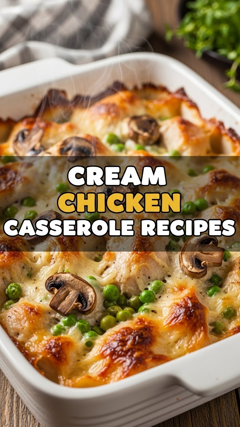 Cream Chicken Casserole Recipes