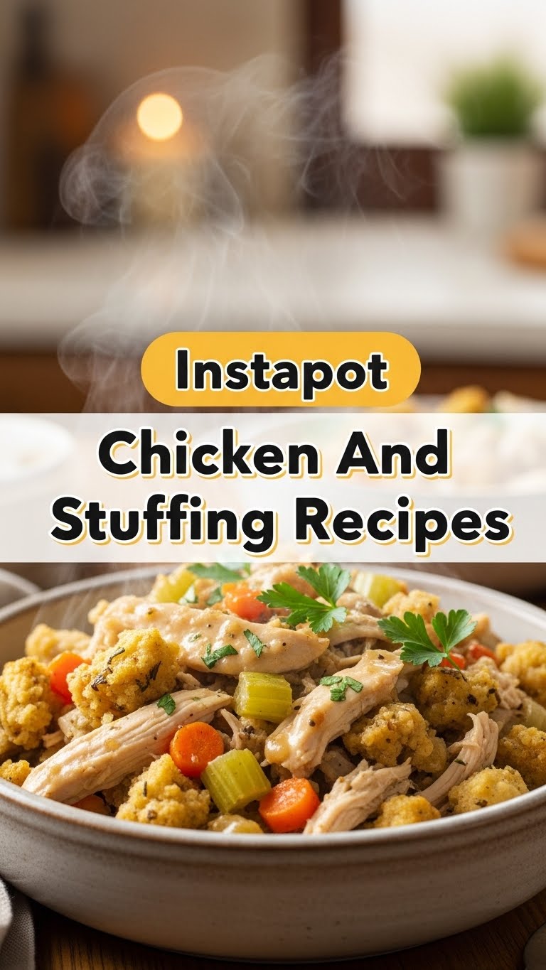 Instapot Chicken And Stuffing Recipes