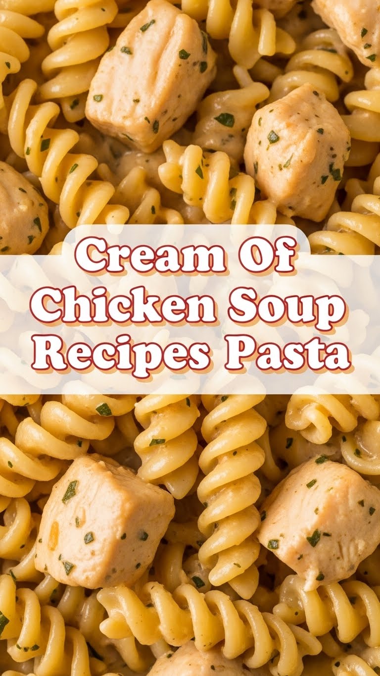 Cream Of Chicken Soup Recipes Pasta