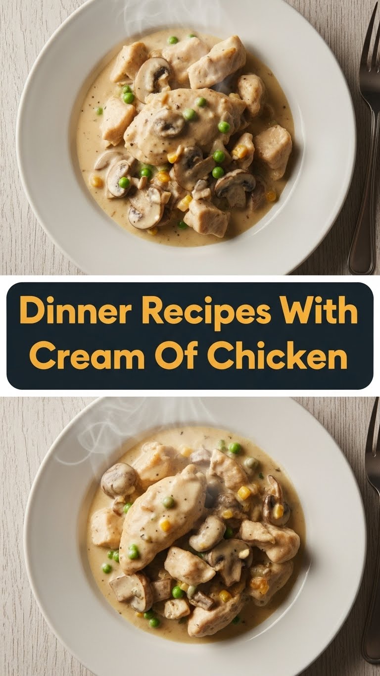 Dinner Recipes With Cream Of Chicken