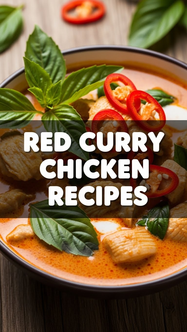 Red Curry Chicken Recipes