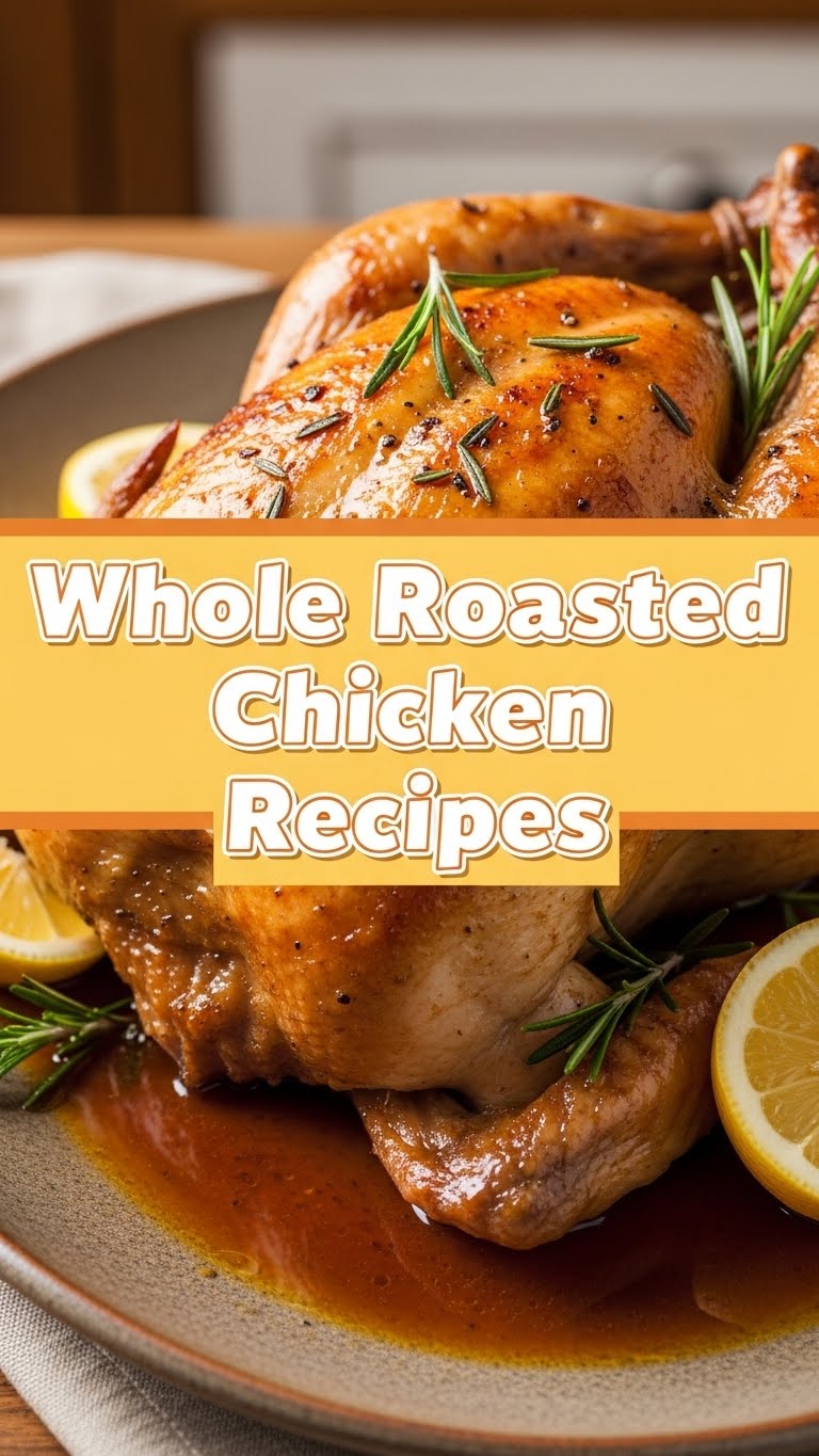 Whole Roasted Chicken Recipes