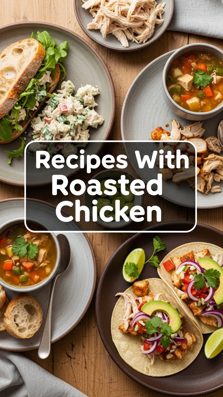 Recipes With Roasted Chicken