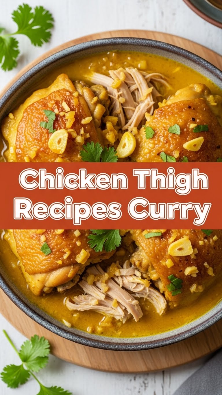 Chicken Thigh Recipes Curry