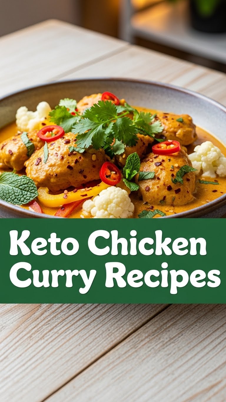 Keto Chicken Curry Recipes