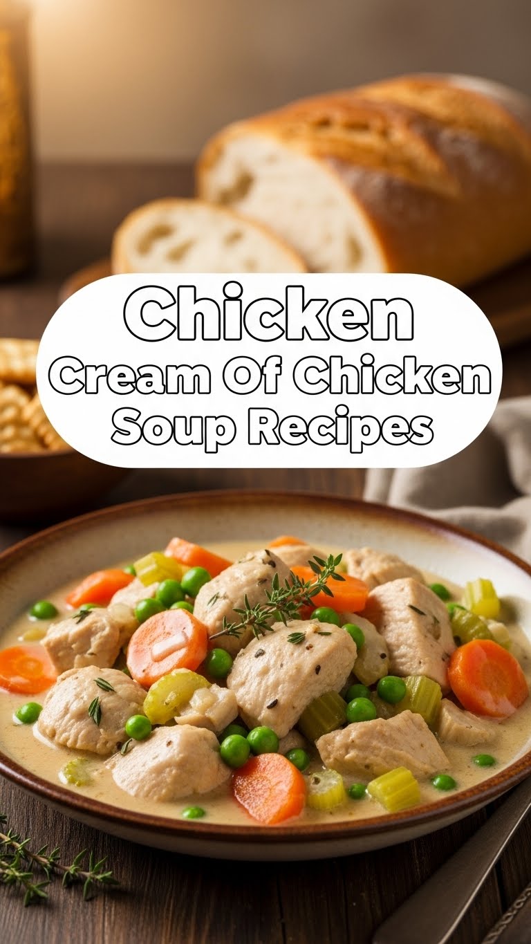 Chicken Cream Of Chicken Soup Recipes