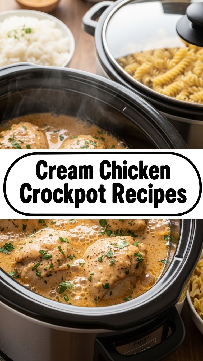 Cream Chicken Crockpot Recipes
