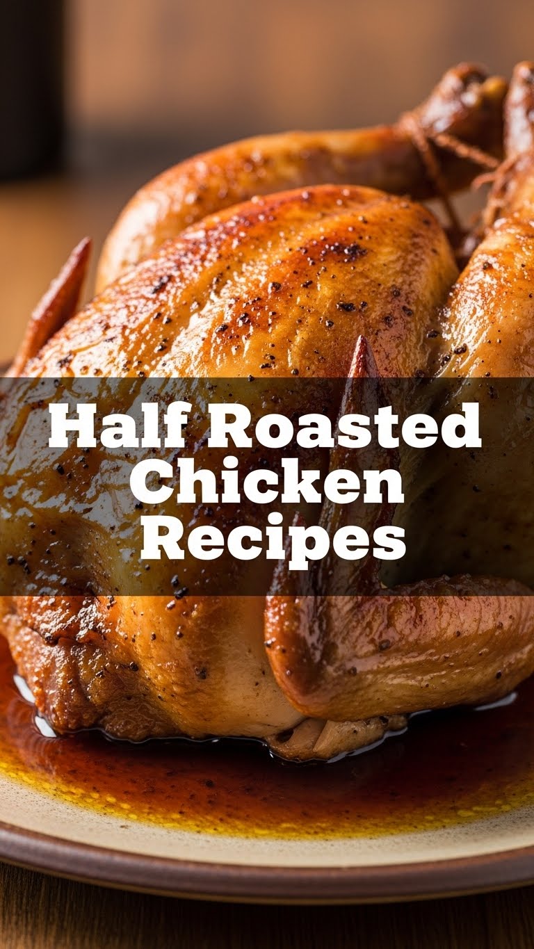 Half Roasted Chicken Recipes