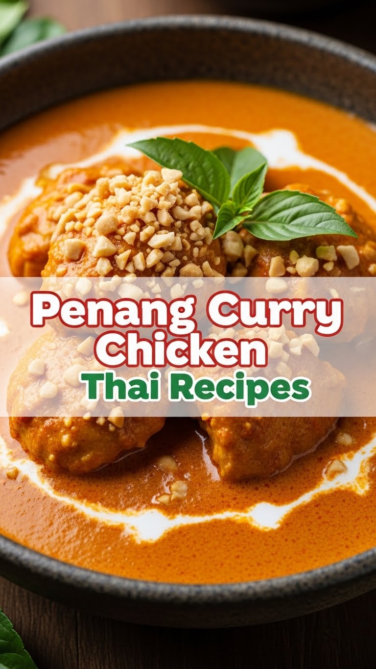 Penang Curry Chicken Thai Recipes