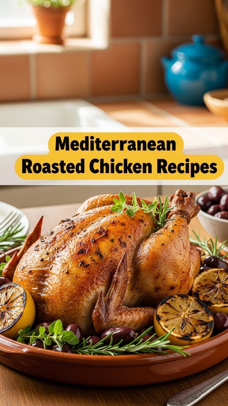Mediterranean Roasted Chicken Recipes