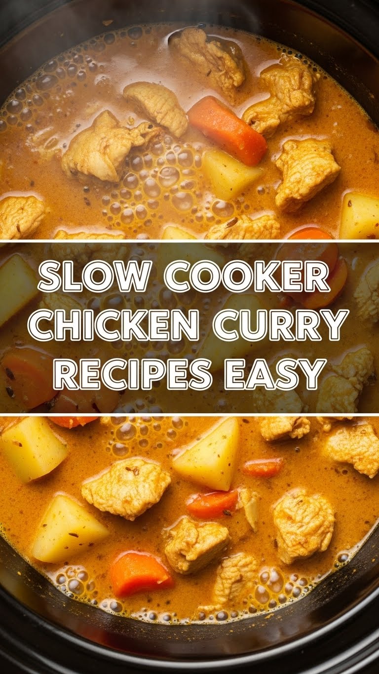 Slow Cooker Chicken Curry Recipes Easy