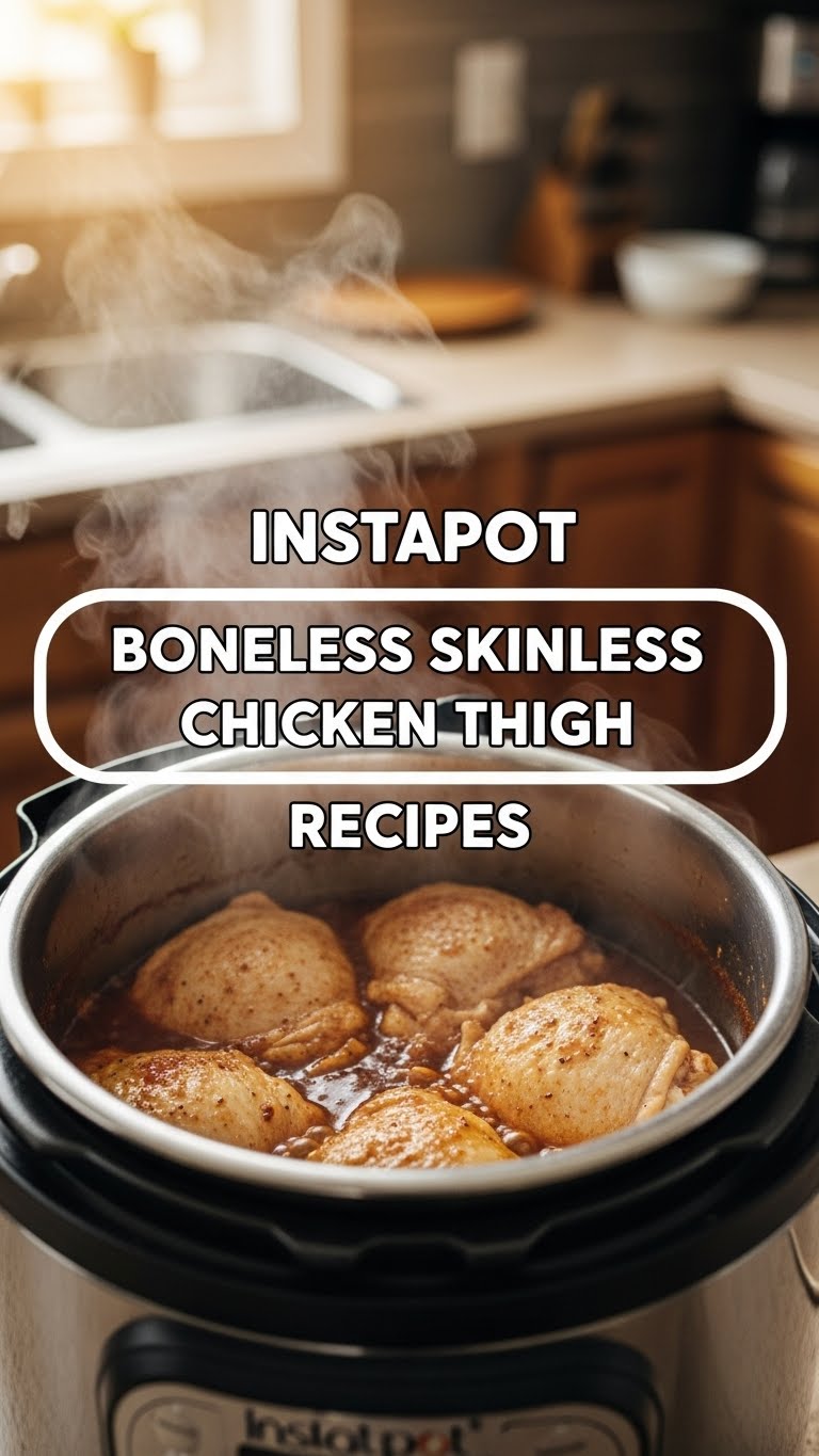 Instapot Boneless Skinless Chicken Thigh Recipes