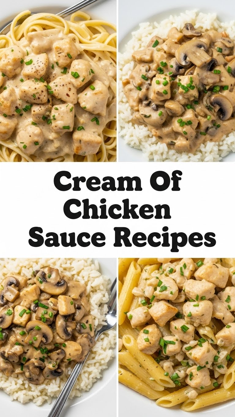 Cream Of Chicken Sauce Recipes