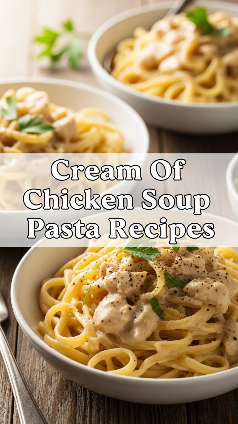 Cream Of Chicken Soup Pasta Recipes