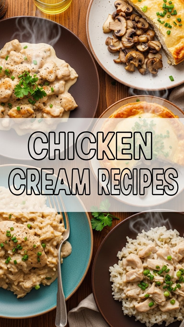 Chicken Cream Recipes