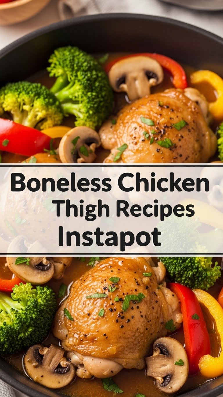 Boneless Chicken Thigh Recipes Instapot