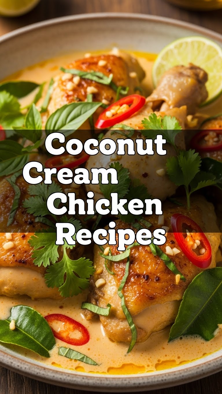 Coconut Cream Chicken Recipes