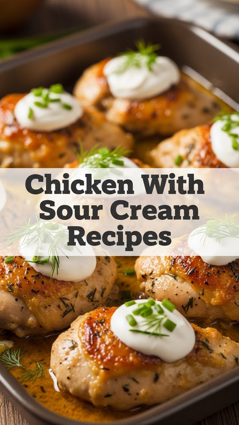 Chicken With Sour Cream Recipes