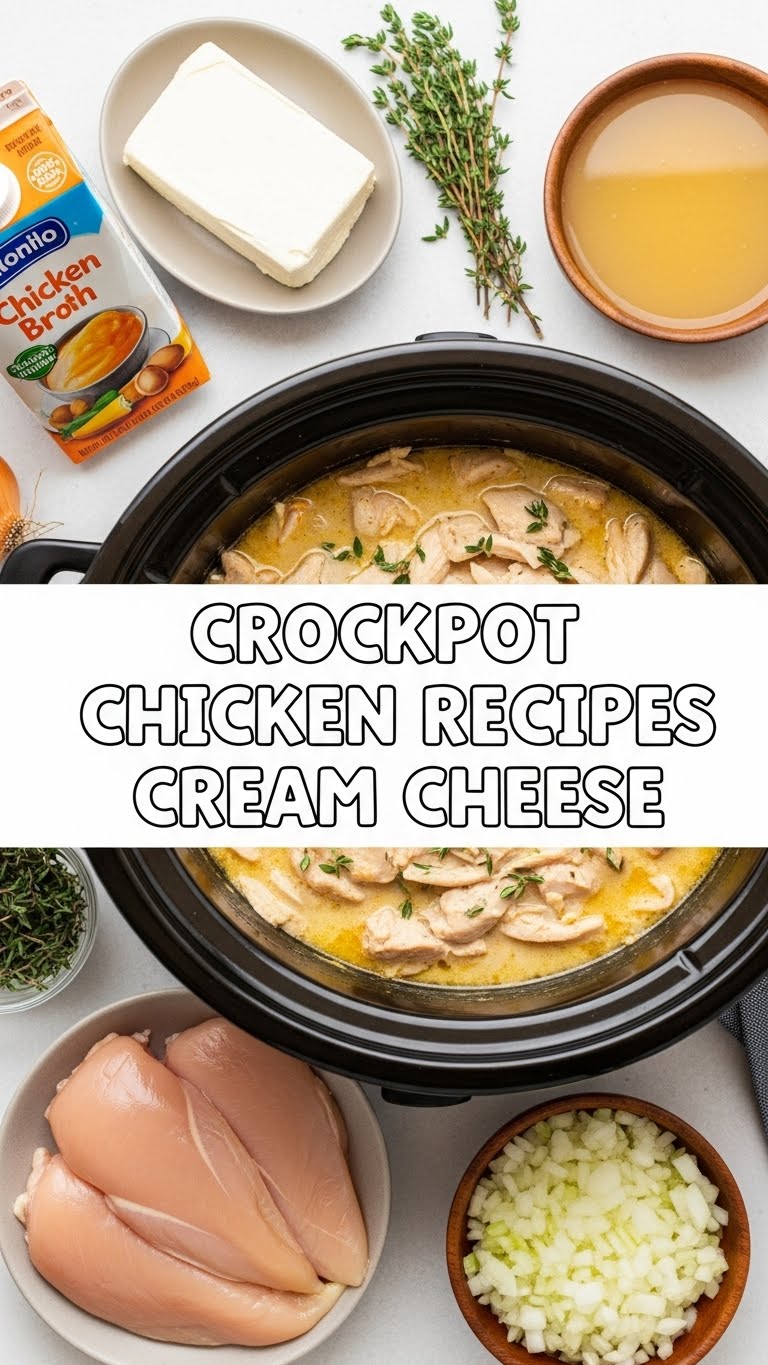 Crockpot Chicken Recipes Cream Cheese