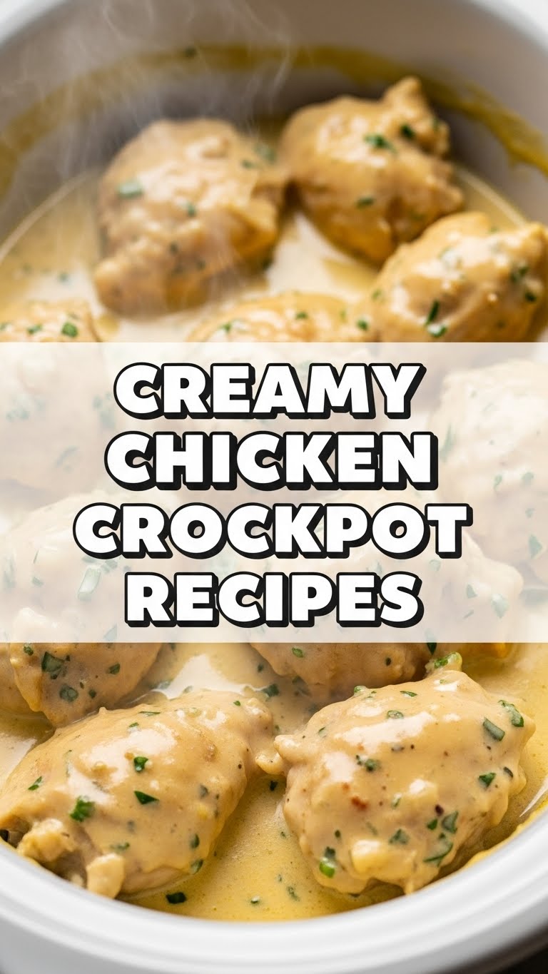 Creamy Chicken Crockpot Recipes