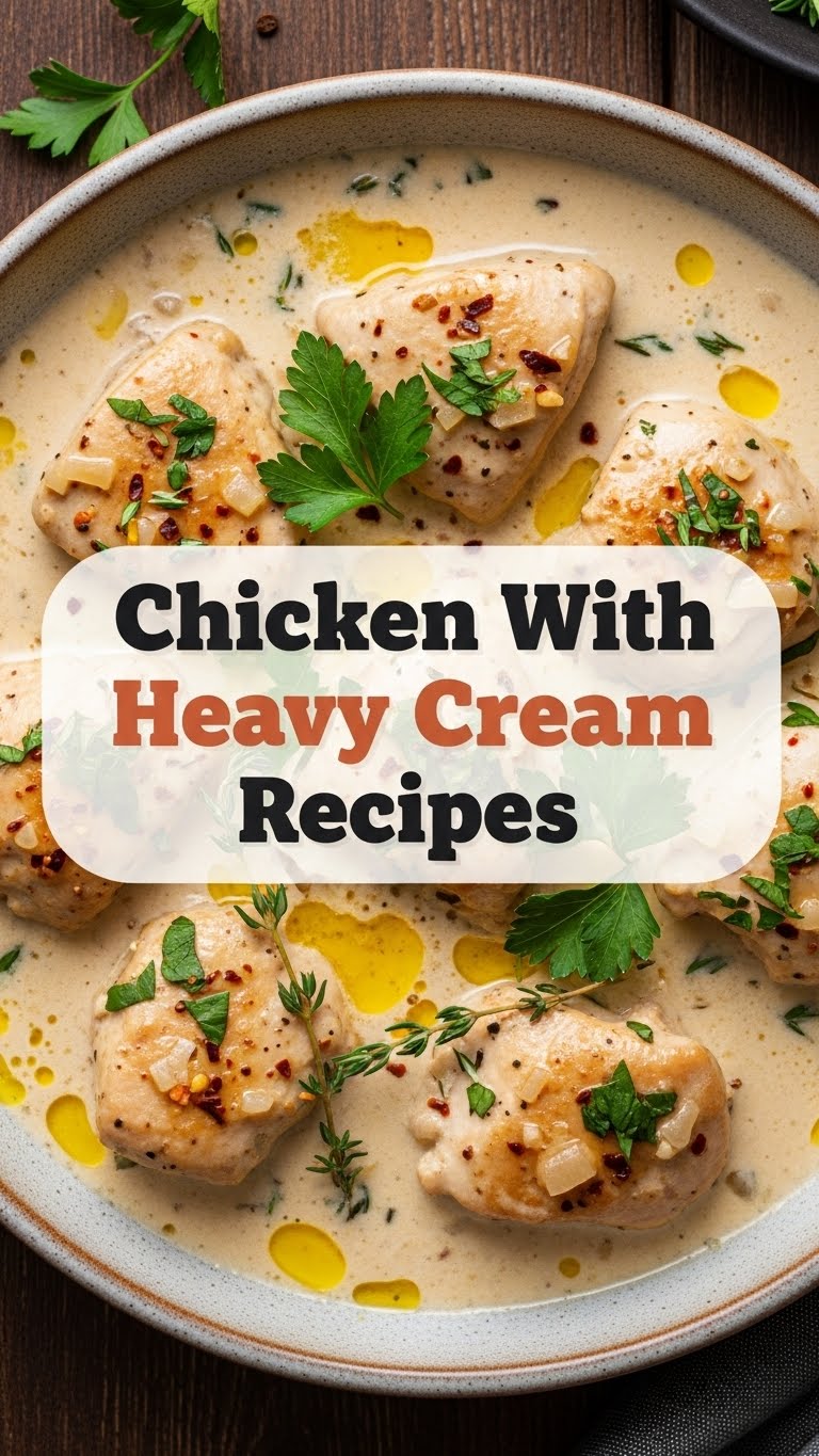 Chicken With Heavy Cream Recipes