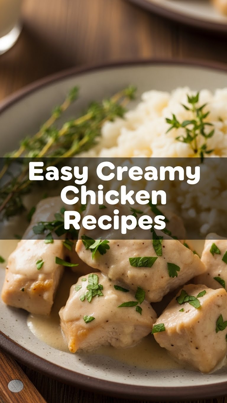 Easy Creamy Chicken Recipes