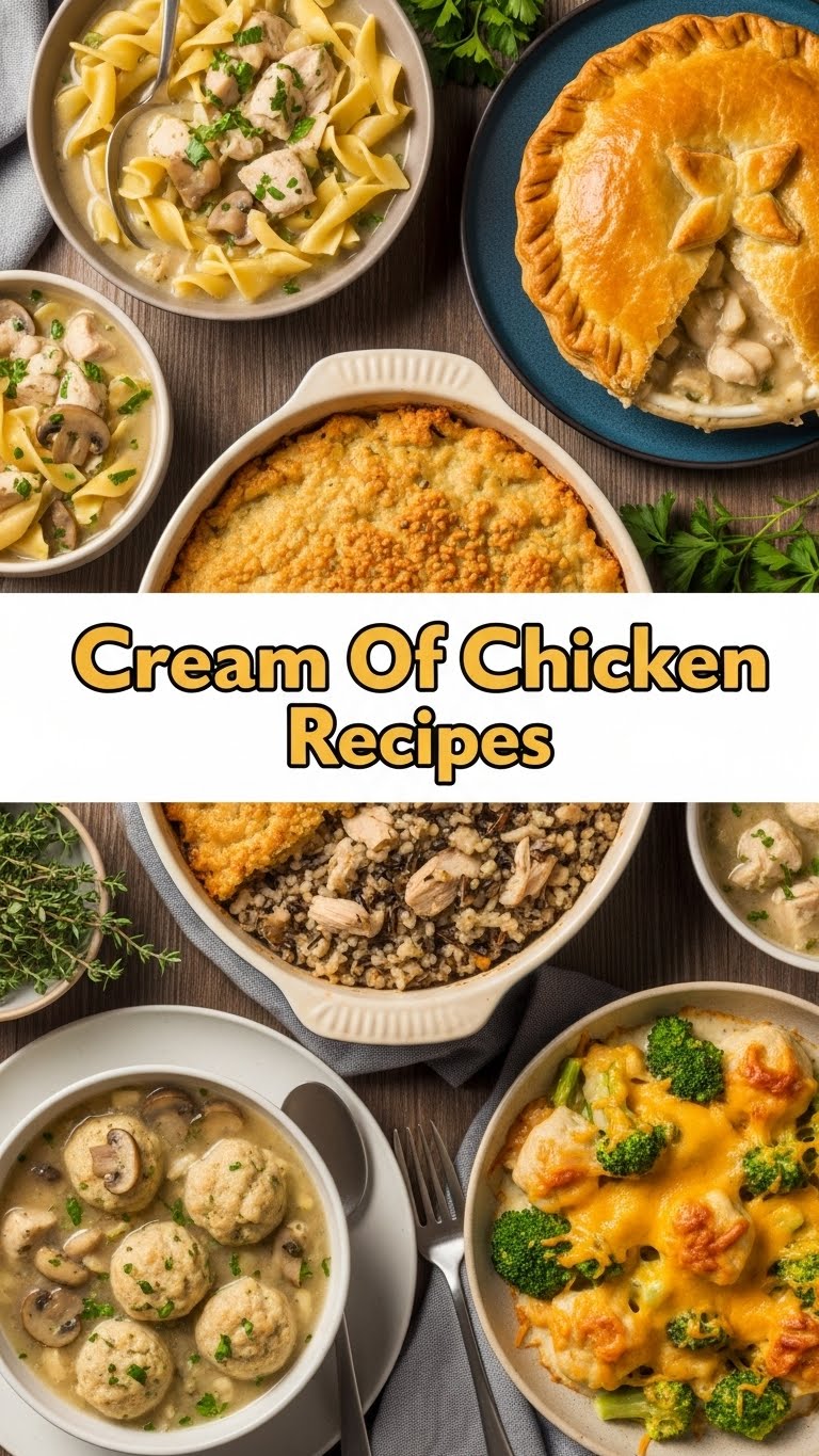 Cream Of Chicken Recipes