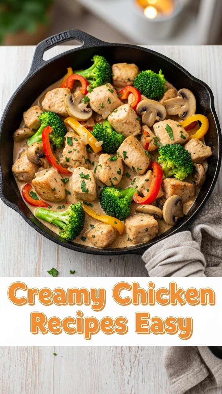 Creamy Chicken Recipes Easy