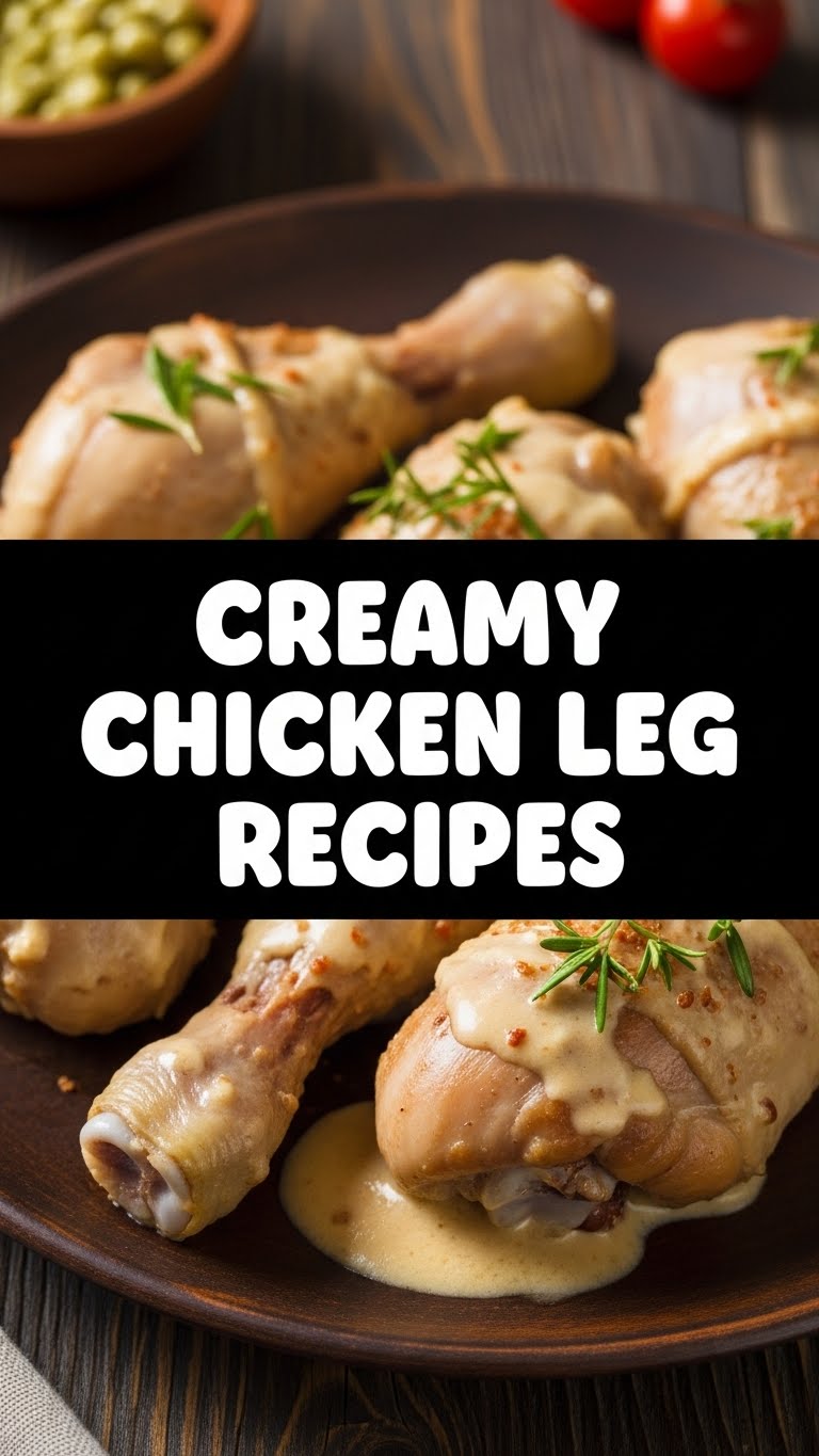 Creamy Chicken Leg Recipes
