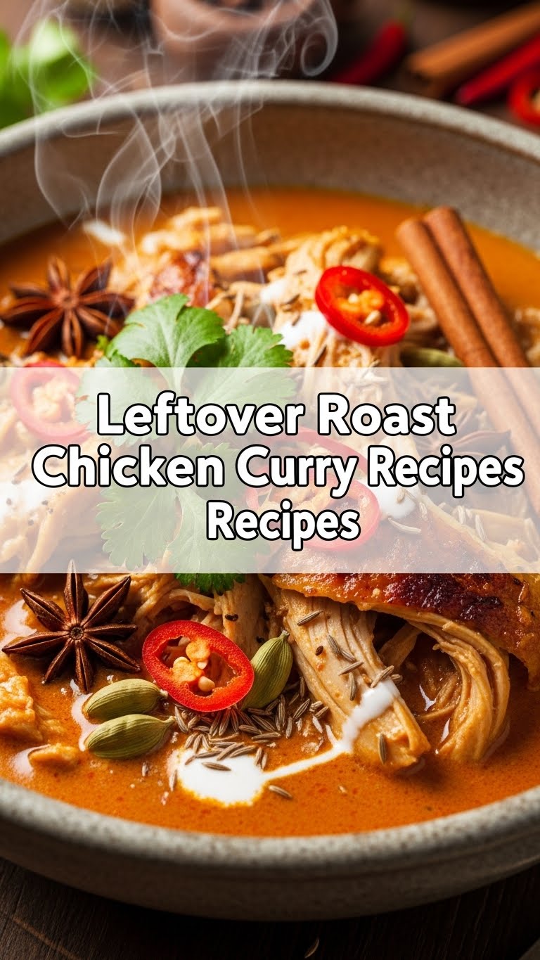 Leftover Roast Chicken Curry Recipes