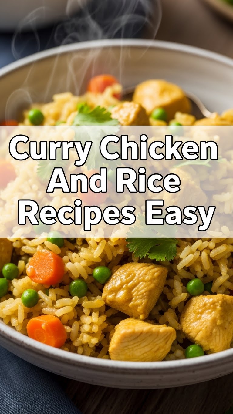 Curry Chicken And Rice Recipes Easy