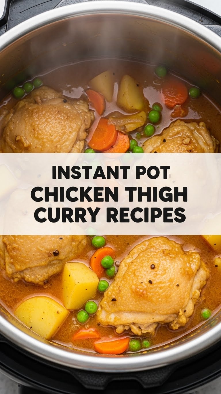 Instant Pot Chicken Thigh Curry Recipes