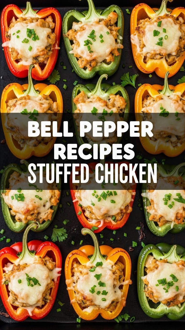 Bell Pepper Recipes Stuffed Chicken