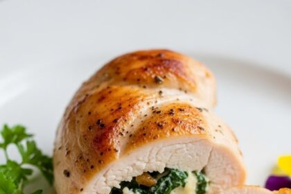 Stuffed Chicken Recipes Spinach