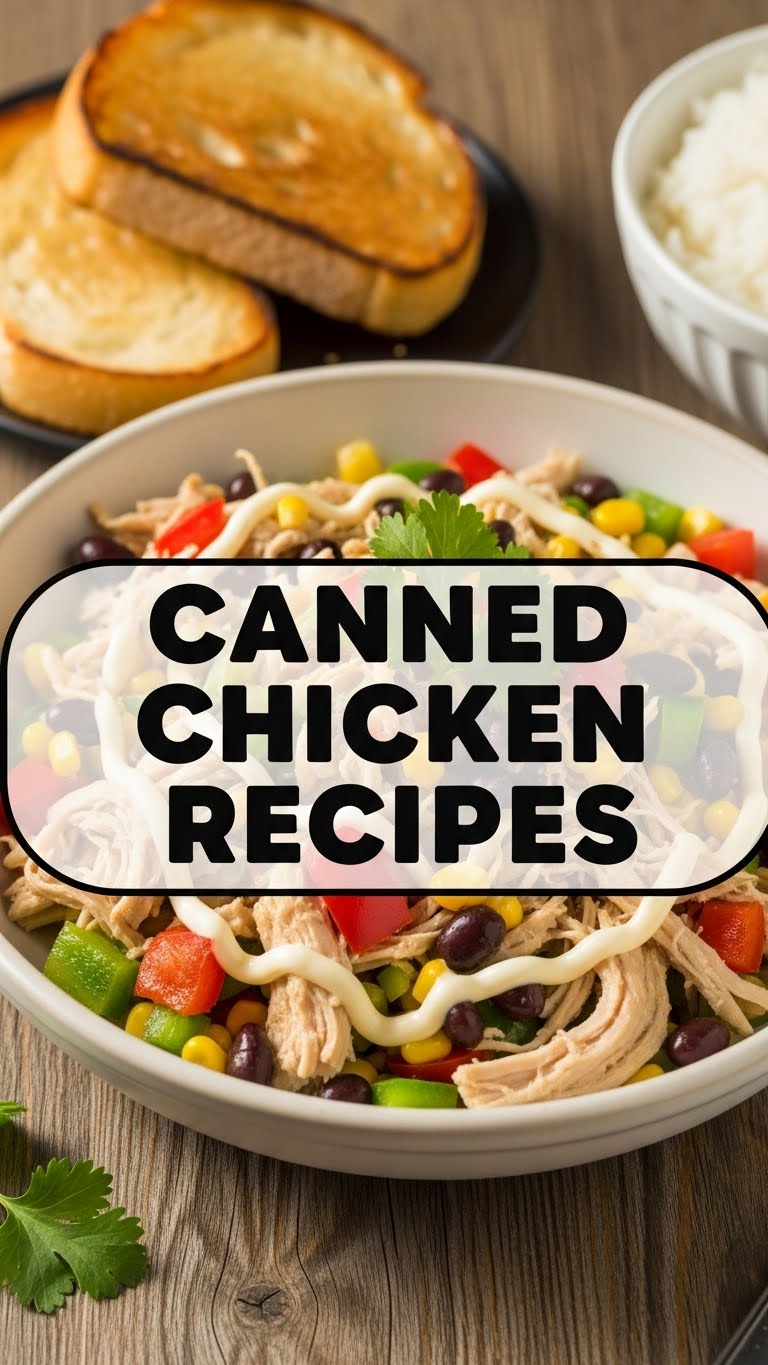 Canned Chicken Recipes