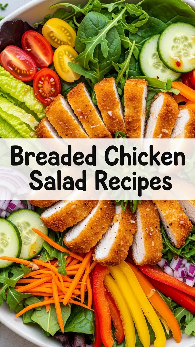 Breaded Chicken Salad Recipes