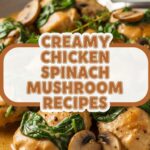 Creamy Chicken Spinach Mushroom Recipes