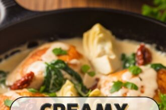 Creamy Chicken Artichoke Recipes