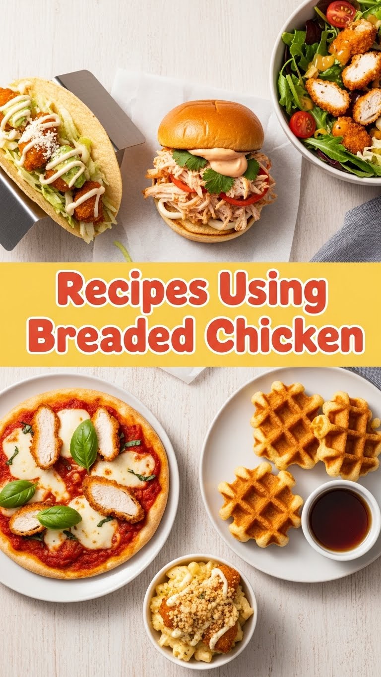 Recipes Using Breaded Chicken