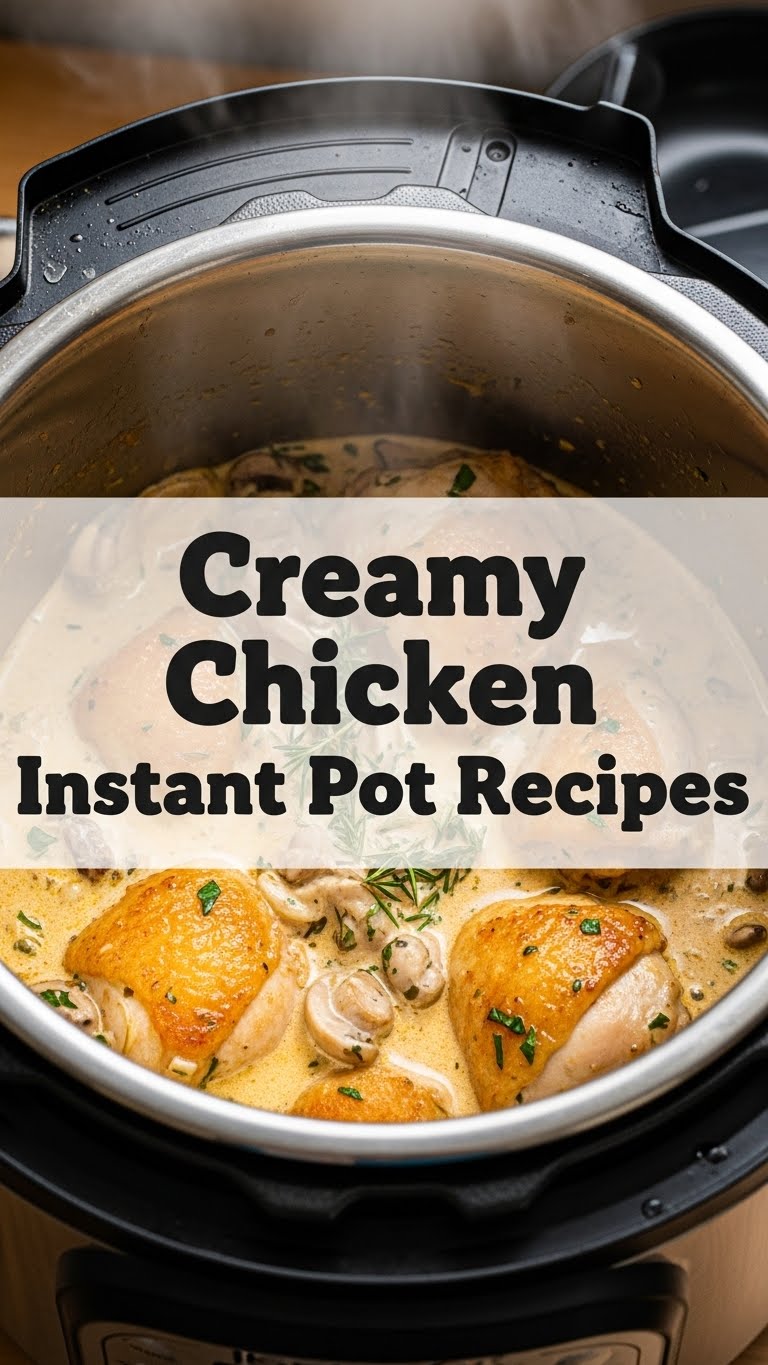 Creamy Chicken Instant Pot Recipes