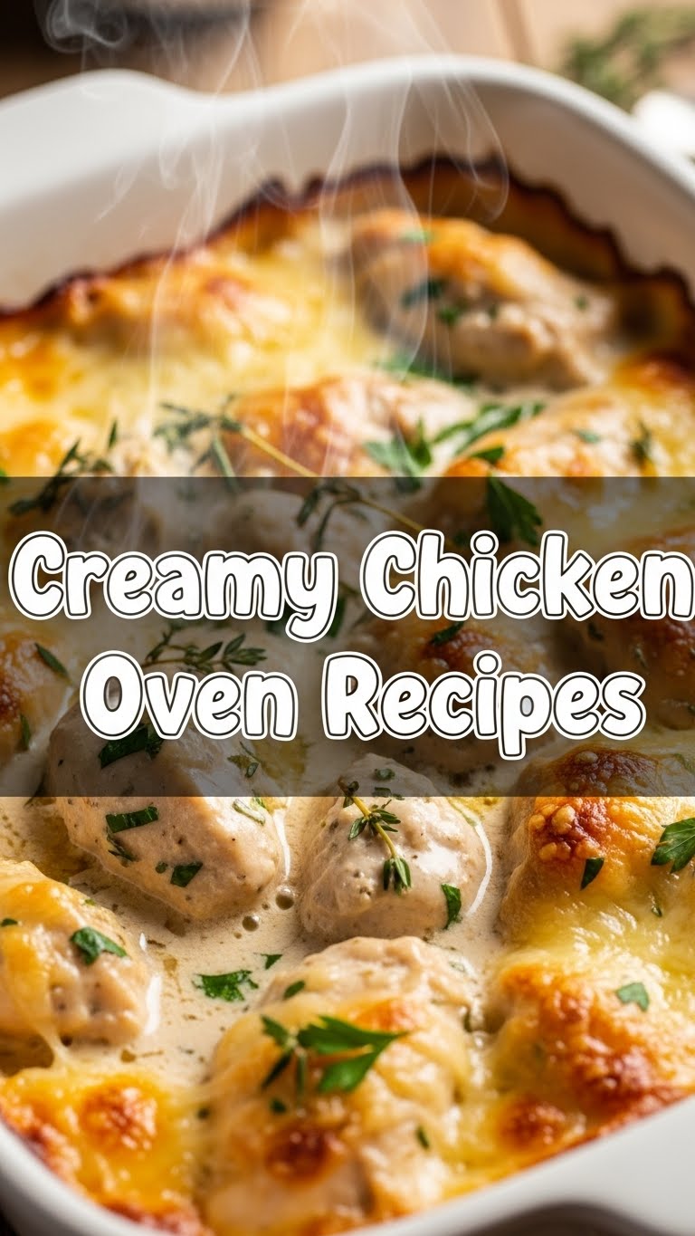 Creamy Chicken Oven Recipes
