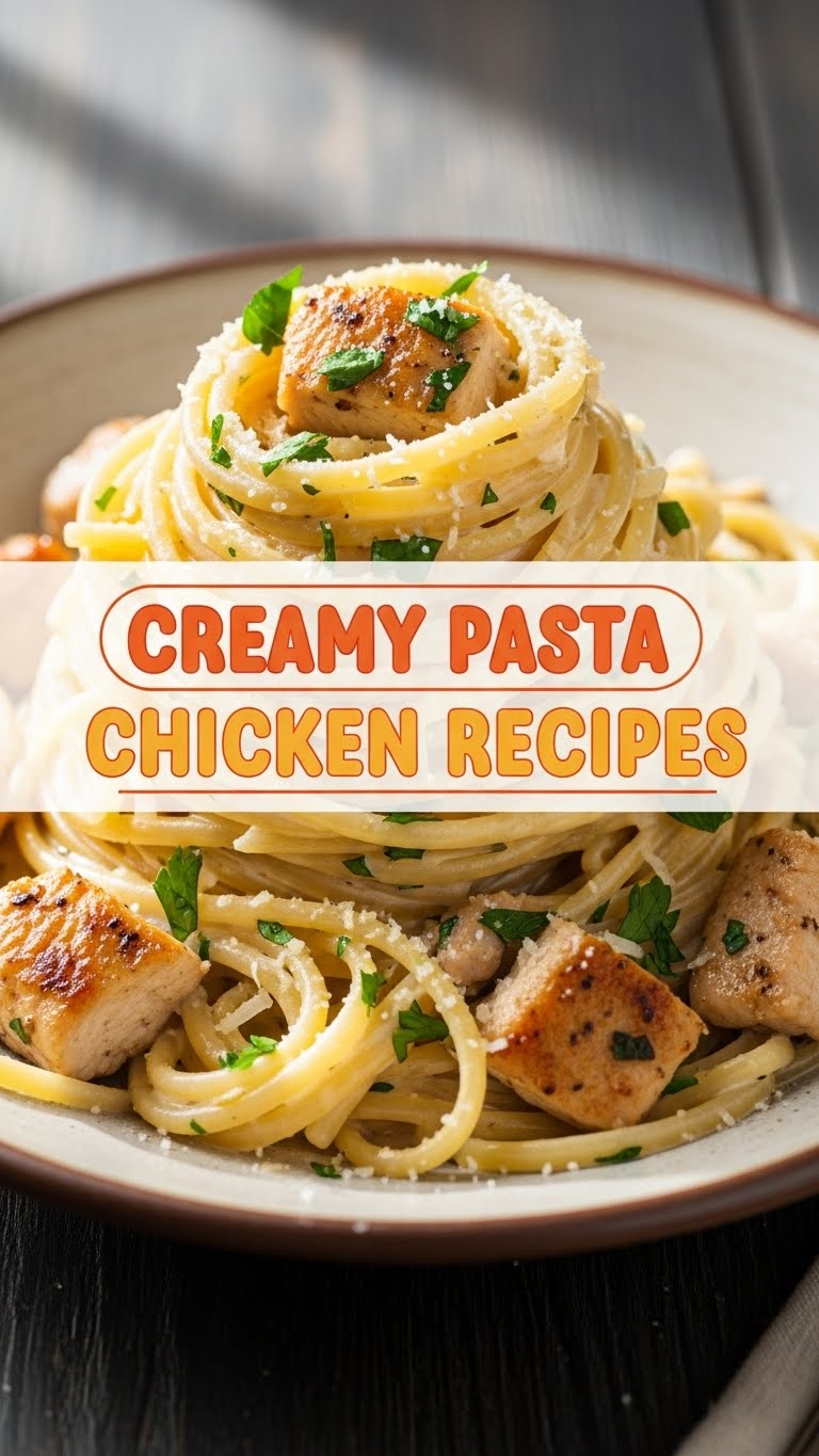 Creamy Pasta Chicken Recipes
