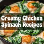 Creamy Chicken Spinach Recipes