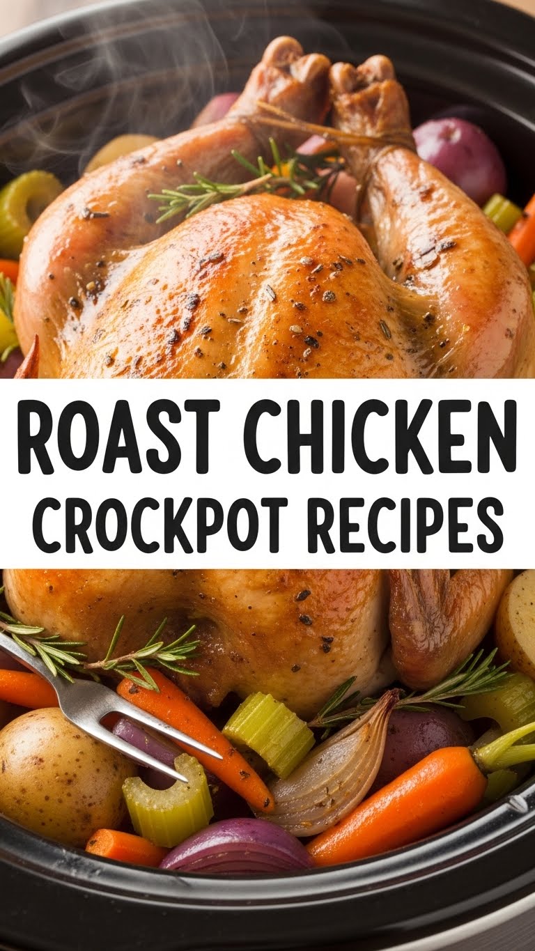 Roast Chicken Crockpot Recipes