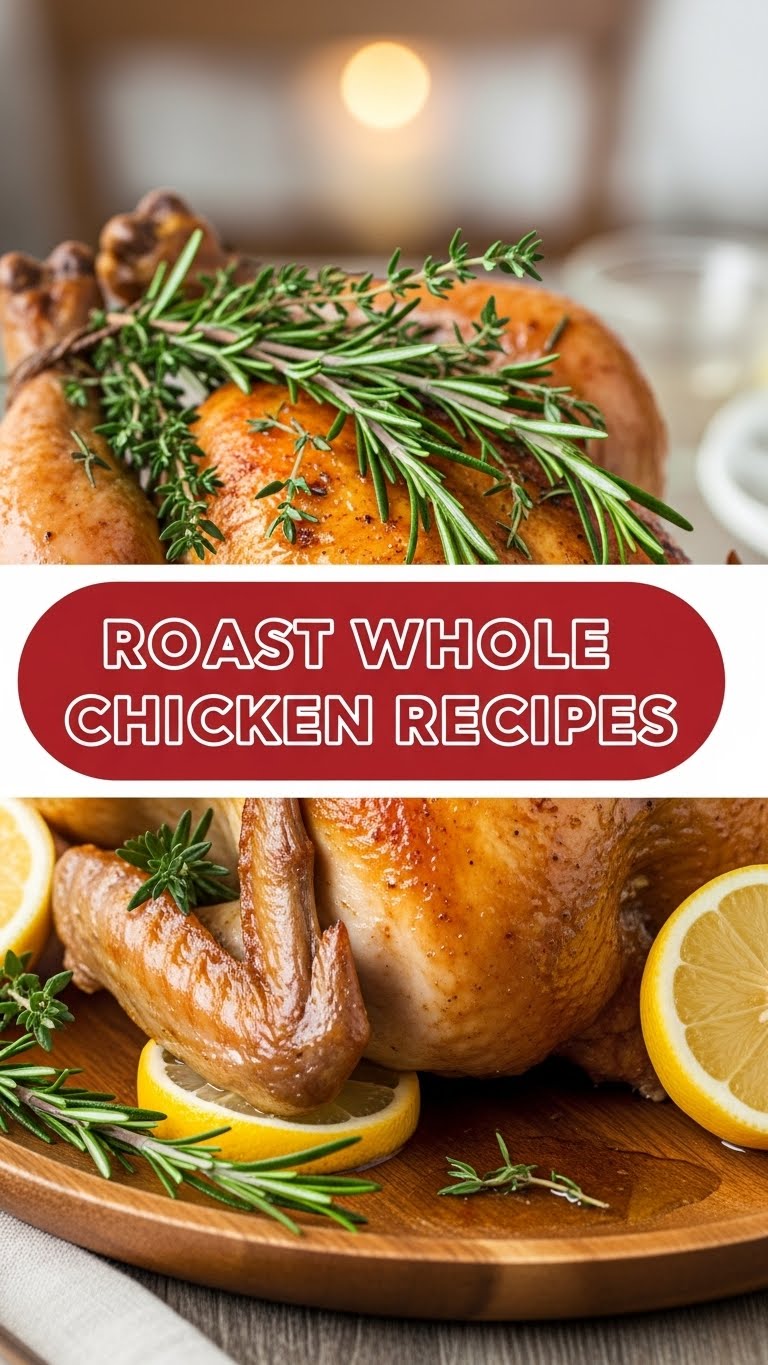 Roast Whole Chicken Recipes